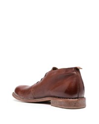 Мужские коричневые кожаные повседневные ботинки от Moma