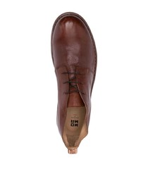 Мужские коричневые кожаные повседневные ботинки от Moma