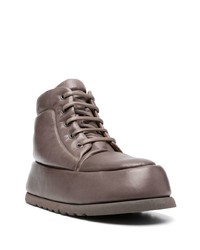 Мужские коричневые кожаные повседневные ботинки от Marsèll