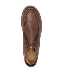 Мужские коричневые кожаные повседневные ботинки от Henderson Baracco