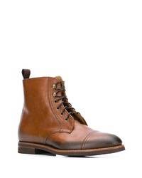 Мужские коричневые кожаные повседневные ботинки от Scarosso