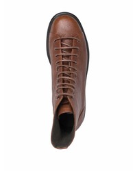 Мужские коричневые кожаные повседневные ботинки от Camper