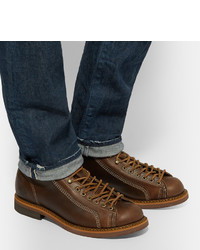 Мужские коричневые кожаные повседневные ботинки от Thorogood