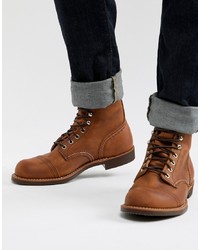 Мужские коричневые кожаные повседневные ботинки от Red Wing