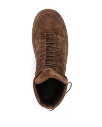 Мужские коричневые кожаные повседневные ботинки от Marsèll