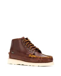 Мужские коричневые кожаные повседневные ботинки от Sebago