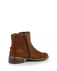 Коричневые кожаные полусапоги от Aldo