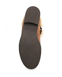 Коричневые кожаные полусапоги от Caprice