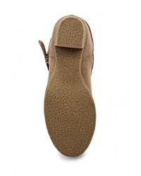 Коричневые кожаные полусапоги от Chasse