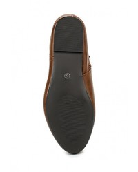 Коричневые кожаные полусапоги от Evans