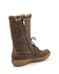 Коричневые кожаные полусапоги от Kylie