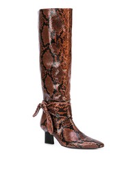 Коричневые кожаные полусапоги от Rosetta Getty