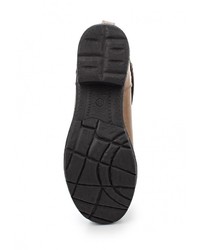 Коричневые кожаные полусапоги от Tulipano