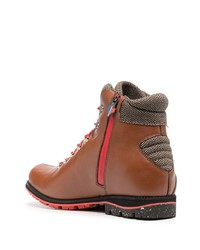 Мужские коричневые кожаные рабочие ботинки от Rossignol