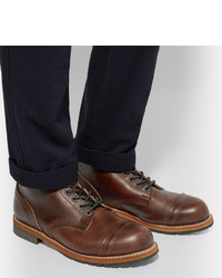 Мужские коричневые кожаные рабочие ботинки от Thorogood