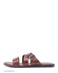 Мужские коричневые кожаные сандалии от Calipso