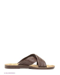 Мужские коричневые кожаные сандалии от MUYA