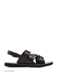 Мужские коричневые кожаные сандалии от Vitacci