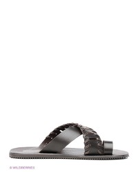 Мужские коричневые кожаные сандалии от Vitacci