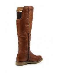 Коричневые кожаные сапоги от Aldo