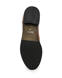 Коричневые кожаные сапоги от Betsy