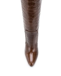 Коричневые кожаные сапоги от Via Roma 15