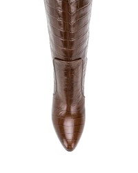 Коричневые кожаные сапоги от Via Roma 15