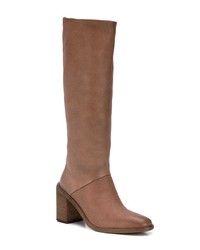 Коричневые кожаные сапоги от Marsèll