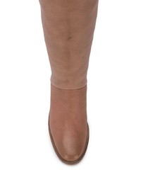 Коричневые кожаные сапоги от Marsèll