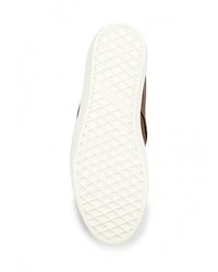 Мужские коричневые кожаные слипоны от North Star by Bata