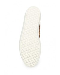 Мужские коричневые кожаные слипоны от North Star by Bata