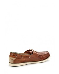 Коричневые кожаные топсайдеры от Aldo