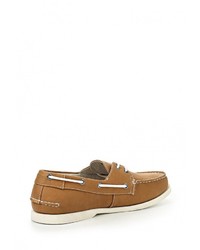 Коричневые кожаные топсайдеры от Call it SPRING