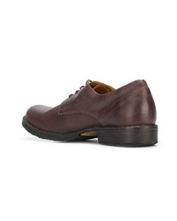 Коричневые кожаные туфли дерби от Fiorentini+Baker