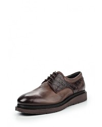 Мужские коричневые кожаные туфли от Fonti