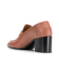 Коричневые кожаные туфли от Laurence Dacade