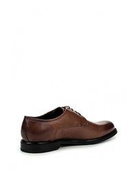 Мужские коричневые кожаные туфли от Hugo