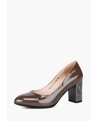 Коричневые кожаные туфли от Lisette