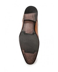 Мужские коричневые кожаные туфли от Paolo Vandini