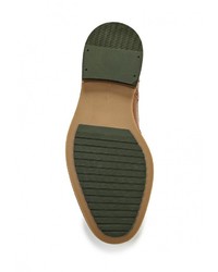 Мужские коричневые кожаные туфли от River Island