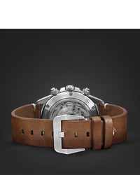 Мужские коричневые кожаные часы от Bell & Ross