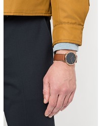 Мужские коричневые кожаные часы от PAUL HEWITT