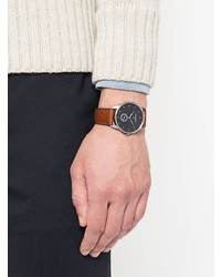 Мужские коричневые кожаные часы от PAUL HEWITT