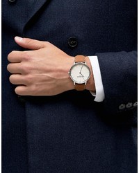 Мужские коричневые кожаные часы от Ben Sherman