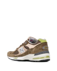 Мужские коричневые кроссовки от New Balance