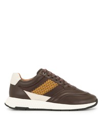 Мужские коричневые кроссовки от BOSS