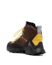 Мужские коричневые кроссовки от Roa