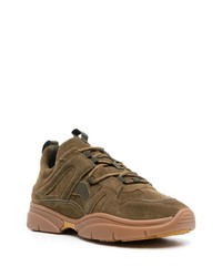 Мужские коричневые кроссовки от Isabel Marant