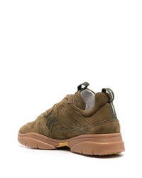 Мужские коричневые кроссовки от Isabel Marant