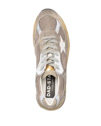 Мужские коричневые кроссовки от Golden Goose